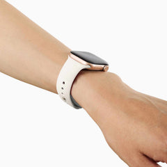 Ideal of Sweden Silicone Watch Band (M/L) Cloud Dancer forApple Watch Series 10 49/46/45/44/42 mm