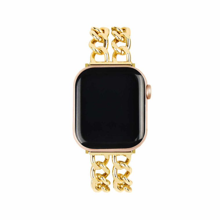 Ideal of Sweden Chain Watch Band Gold for Apple Watch Series 10 42/41/40/38 mm