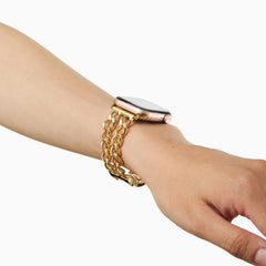 Ideal of Sweden Chain Watch Band Gold for Apple Watch Series 10 42/41/40/38 mm