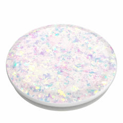 PopSockets PopGrip Iridescent Confetti White