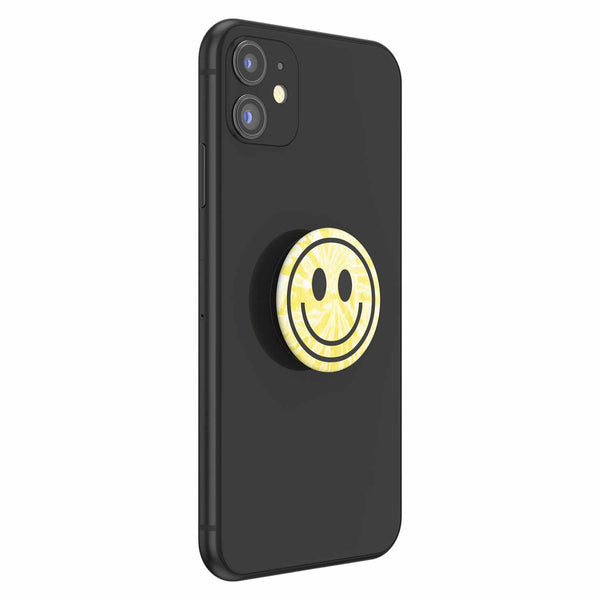 PopSockets PopGrip Tie Dye Smiley