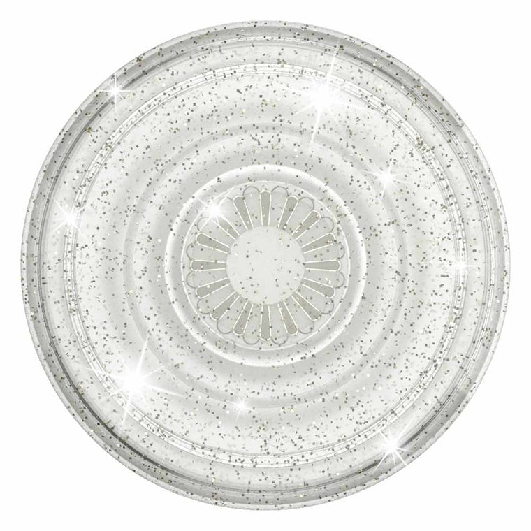 805149 PopGrip Clear Glitter Silver