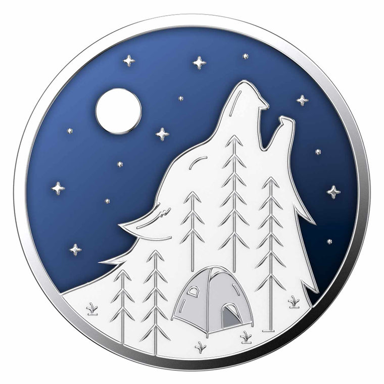 806854 PopGrip Enamel Howl