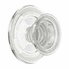 806866 PopGrip For MagSafe Round with Adapter Ring Clear Glitter