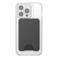 806918 PopWallet For MagSafe Round with Adapter Ring Black