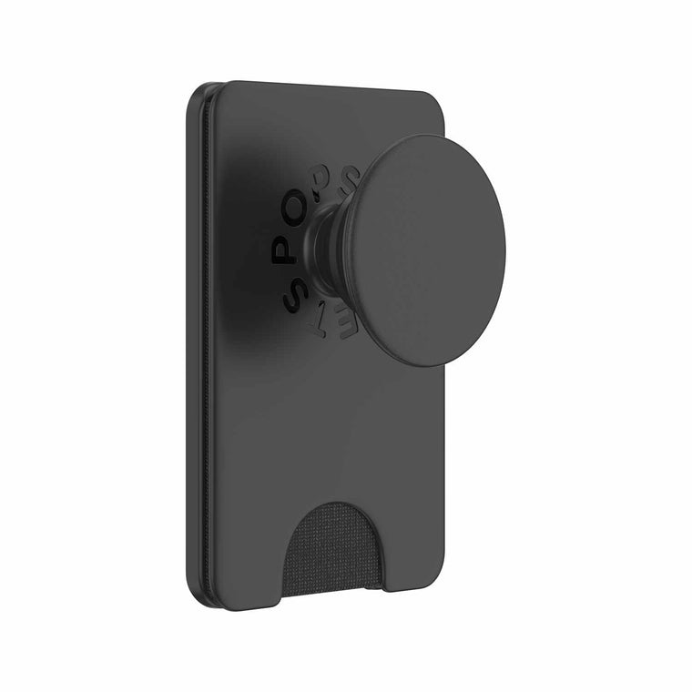 806922 PopWallet+ For MagSafe Round with Adapter Ring Black