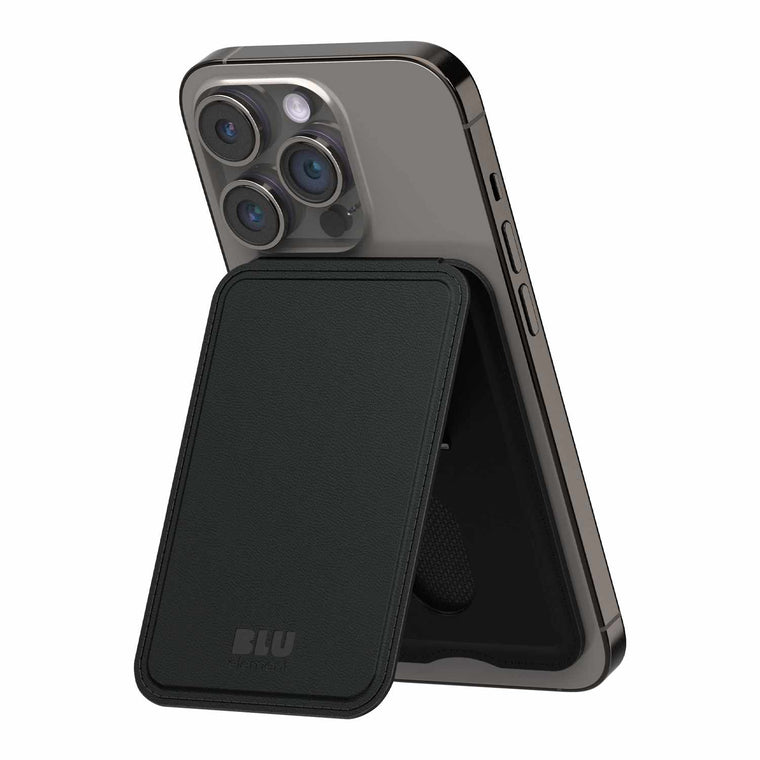 Blu Element MagSafe Wallet stand w/RFID Protection Black