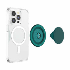 808972 PopGrip for MagSafe Round with Adapter Ring Fresh Pine Soft Touch