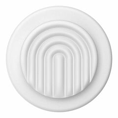 PopSockets PopGrip for MagSafe Round with Adapter Ring Curves Coconut Creme