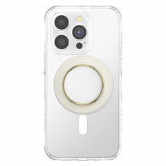 808938 PopGrip For MagSafe Round with Adapter Ring Coconut Creme