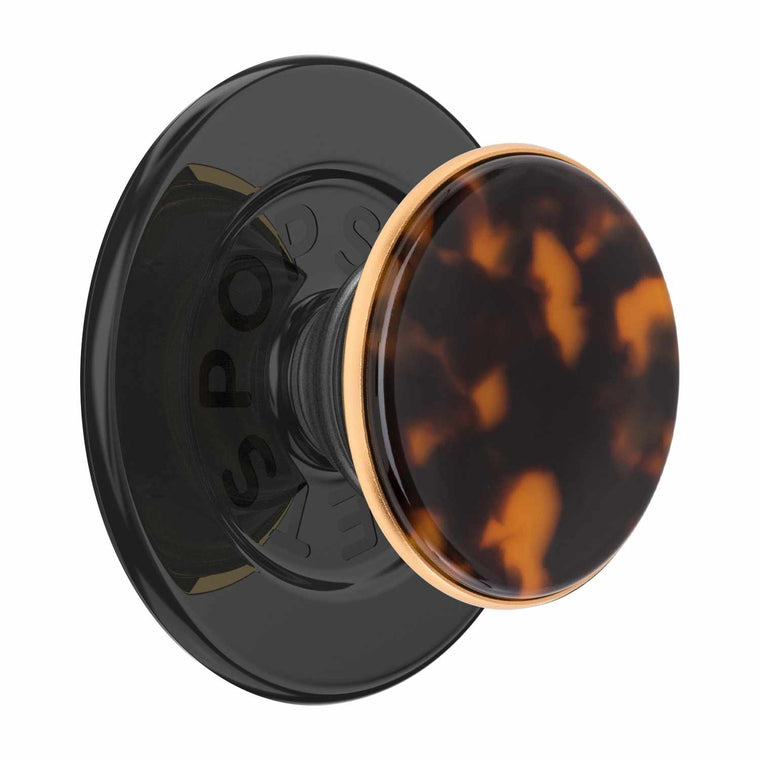 PopSockets PopGrip for MagSafe Round with Adapter Ring Tortoise