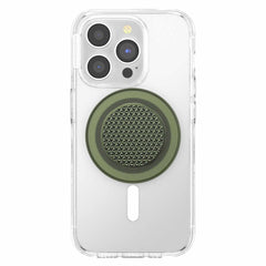 807279 PopGrip for MagSafe Round with Adapter Ring Triangle Knurled Olive