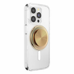 807259 PopGrip for MagSafe Round with Adapter Ring Radial Gold