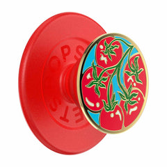 PopSockets PopGrip for MagSafe Round with Adapter Ring Tomato Rosso