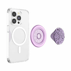 808980 PopGrip for MagSafe Round with Adapter Ring Sugar Plum Speckle