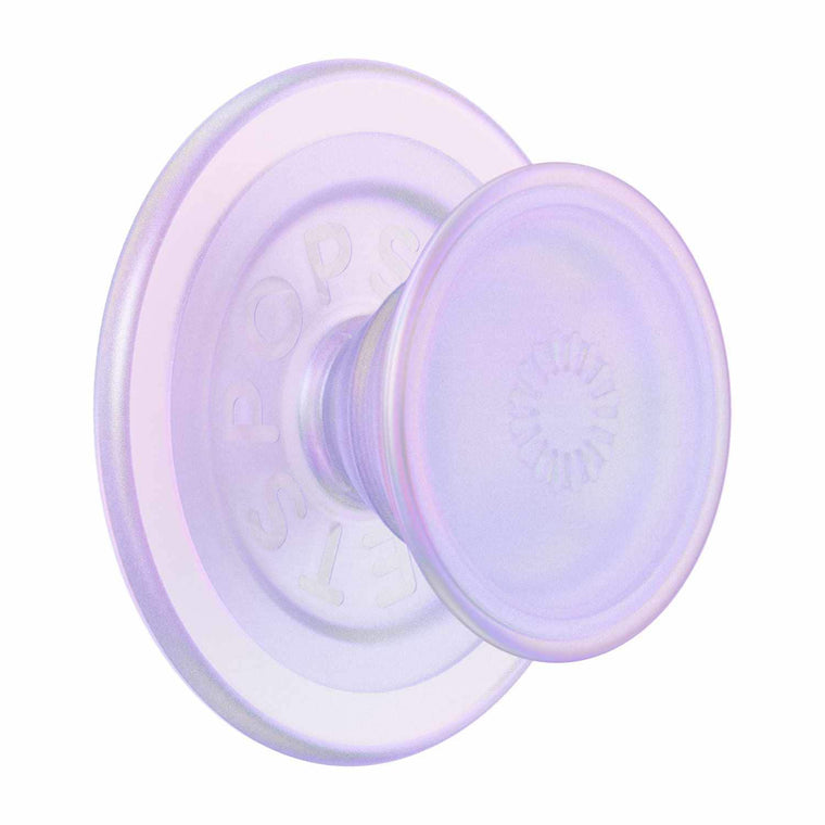 806878 PopGrip For MagSafe Round with Adapter Ring Opalescent Clear