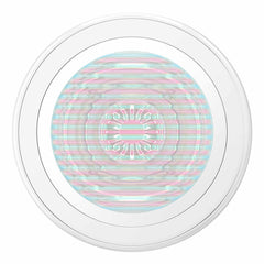 PopSockets PopGrip for MagSafe Round with Adapter Ring Fluted Opalescent