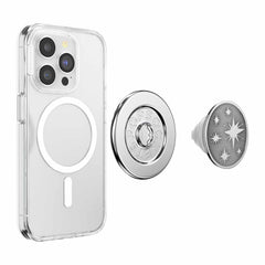 PopSockets PopGrip for MagSafe Round with Adapter Ring Enamel Astro