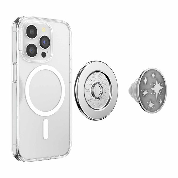 807527 PopGrip for MagSafe Round with Adapter Ring Enamel Astro