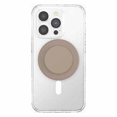 807491 PopGrip for MagSafe Round with Adapter Ring Soft Touch Latte
