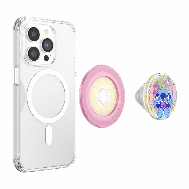114453 PopGrip For MagSafe Round with Adapter Ring Tidepool Stitch Snacks