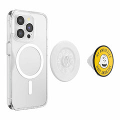 PopSockets PopGrip for MagSafe Round with Adapter Ring Enamel My Anxieties Have Anxieties