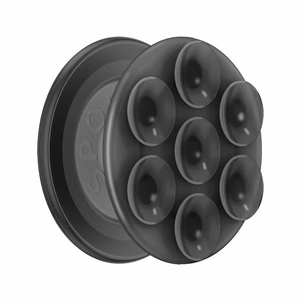 807718 PopGrip Suck-Up for MagSafe Round with Adapter Translucent Black