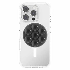 807718 PopGrip Suck-Up for MagSafe Round with Adapter Translucent Black