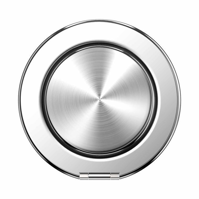 807695 PopGrip Kick Out for MagSafe Round with Adapter Radial Silver