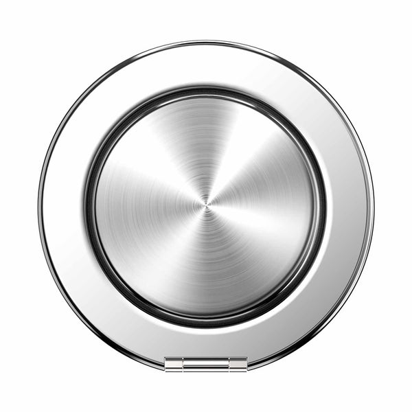807695 PopGrip Kick Out for MagSafe Round with Adapter Radial Silver