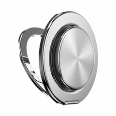 807695 PopGrip Kick Out for MagSafe Round with Adapter Radial Silver