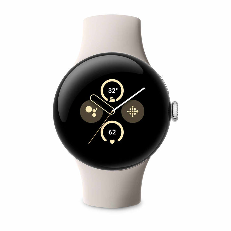 GA05031US Pixel Watch 2 Silver/Porcelain