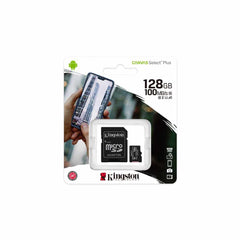 Kingston 128GB microSDXC Canvas Select Plus Class 10 Flash Memory Card SDCS2