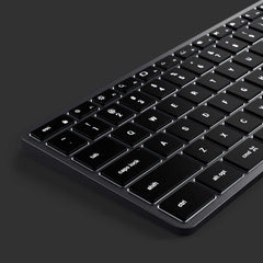 STBTSX3M Slim X3 Backlit Bluetooth Keyboard Space Gray