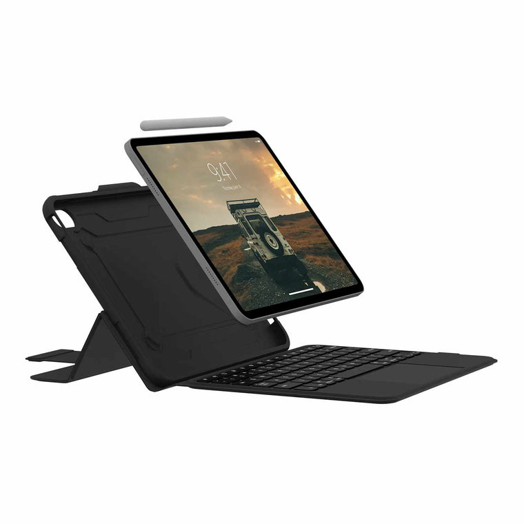 124412114031 Bluetooth Keyboard with Trackpad English iPad 11 2025 (11th Gen)/(10th Gen) Black/Ash