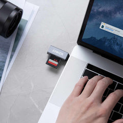 Anker 2-in-1 USB-C to SD/Micro SD Card Reader Gray