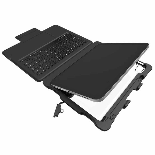 STM GOODS Dux Keyboard Trackpad USB-C COM Black for iPad 11 2025 (11th Gen)/iPad 10.9 2022 (10th Gen) in Bulk Packaging