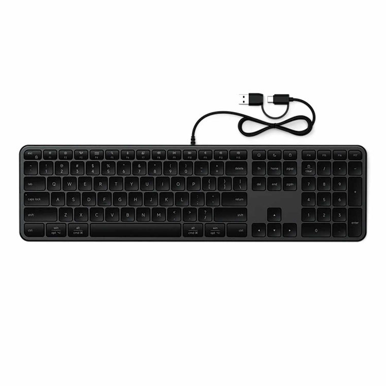 Satechi Slim LX3 Wired Keyboard US English Space Black