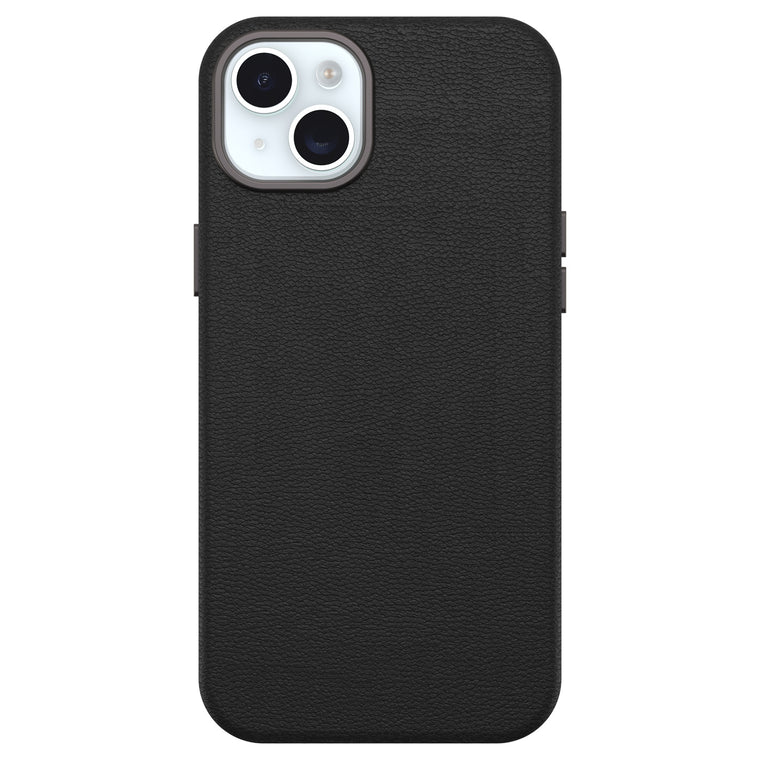 OtterBox Symmetry Protective Cactus Leather Case Noir Ash for iPhone 15 Plus