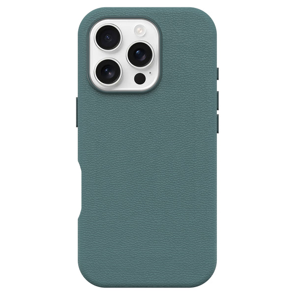 OtterBox Symmetry Cactus Leather MagSafe Case Sagebrush Green for iPhone 16 Pro