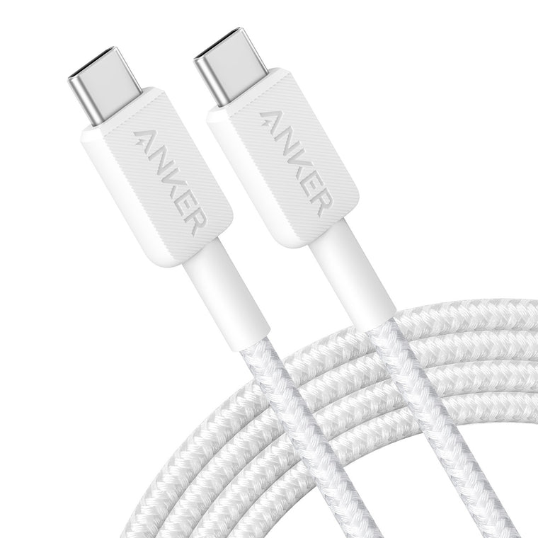 Anker USB-C to USB-C 10ft Cable White