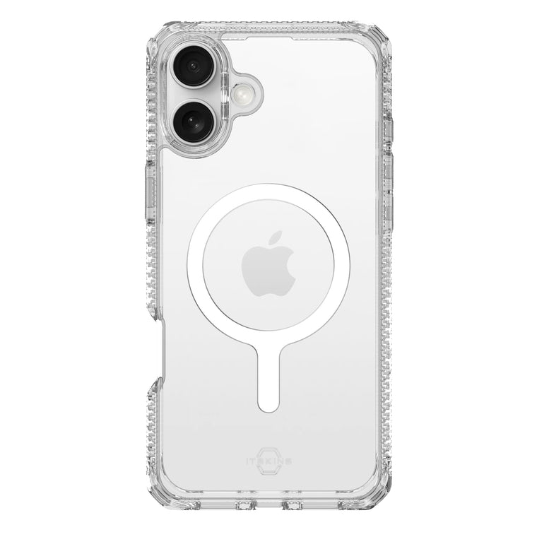 ITSKINS Hybrid_R MagSafe Case Clear for iPhone 16 Plus