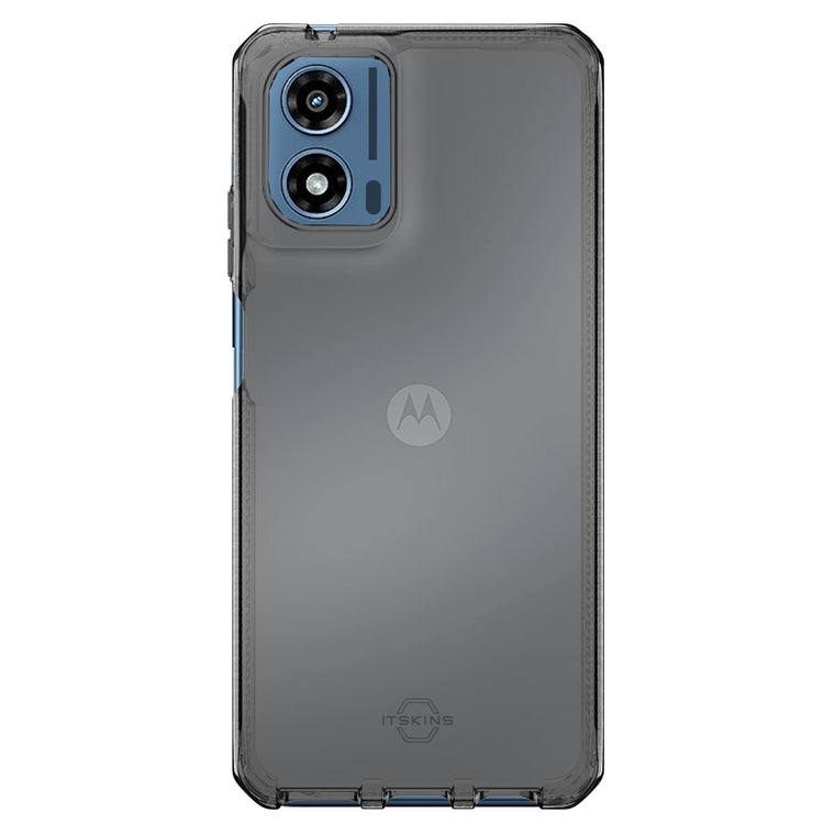 ITSKINS Spectrum_R Clear Case Smoke for Moto G 5G 2024