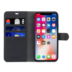 Blu Element 2 in 1 Folio Case Black/Black for iPhone 11/XR