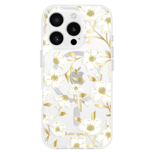 Kate Spade Protective Case w/MagSafe Sunshine Floral for iPhone 16 Pro