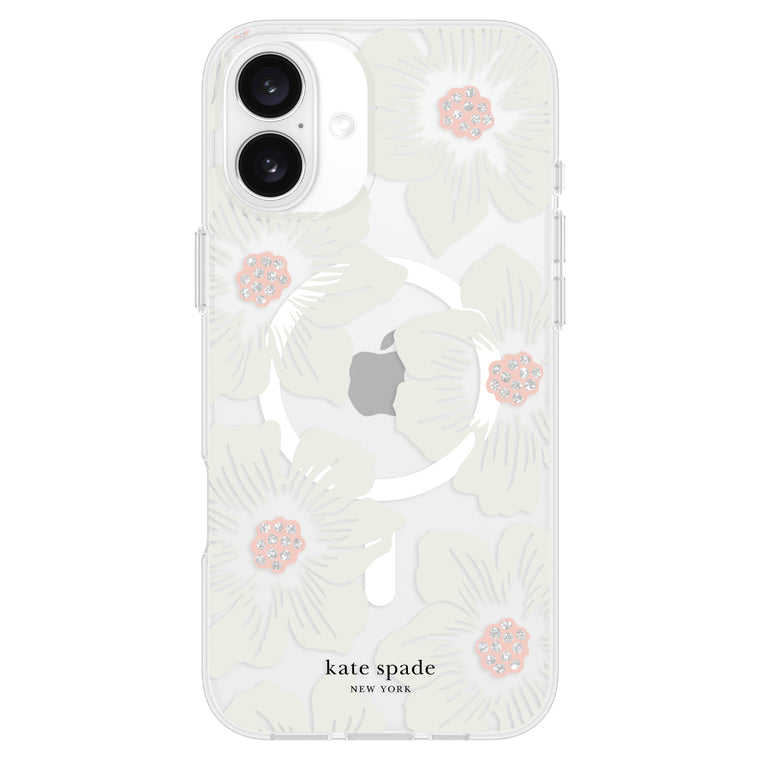 Kate Spade Protective Case w/MagSafe Hollyhock for iPhone 16 Plus