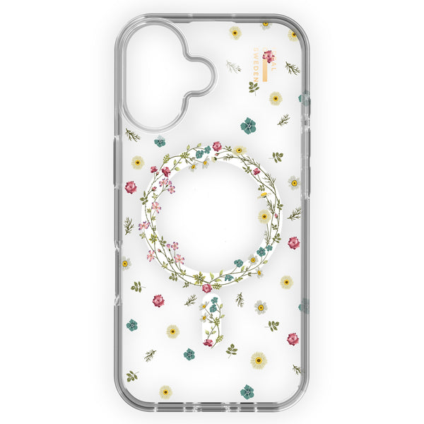 Ideal of Sweden Clear Case Mid MagSafe Petite Floral for iPhone 16 Plus