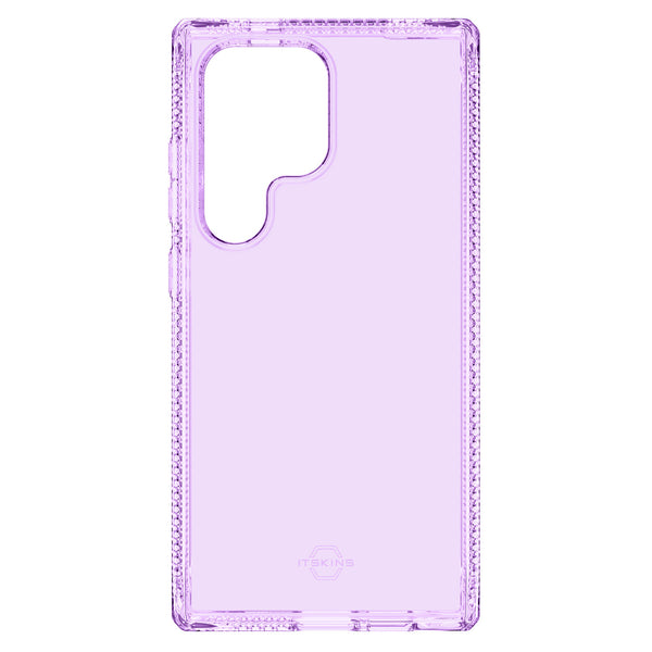 ITSKINS Spectrum_R Clear Case Light Purple for Samsung Galaxy S24 Ultra