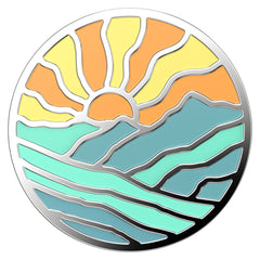 PopSockets PopGrip Enamel Mountain Rays