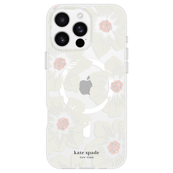 Kate Spade Protective Case w/MagSafe Hollyhock for iPhone 16 Pro Max